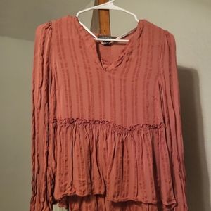 Primark Burnt Orange Dress Shirt